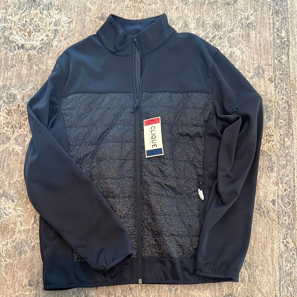 Clique men’s zip up fleece